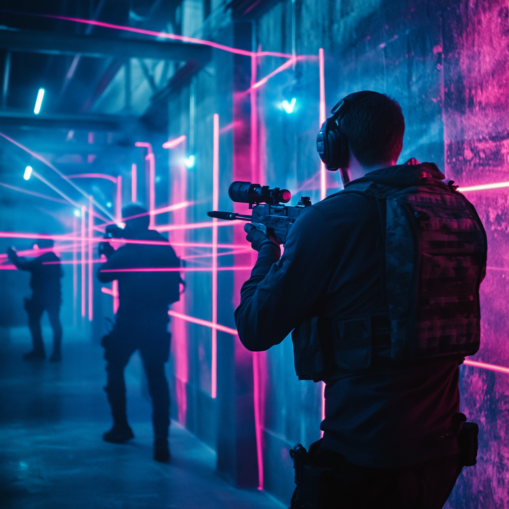 Laser tag lahing